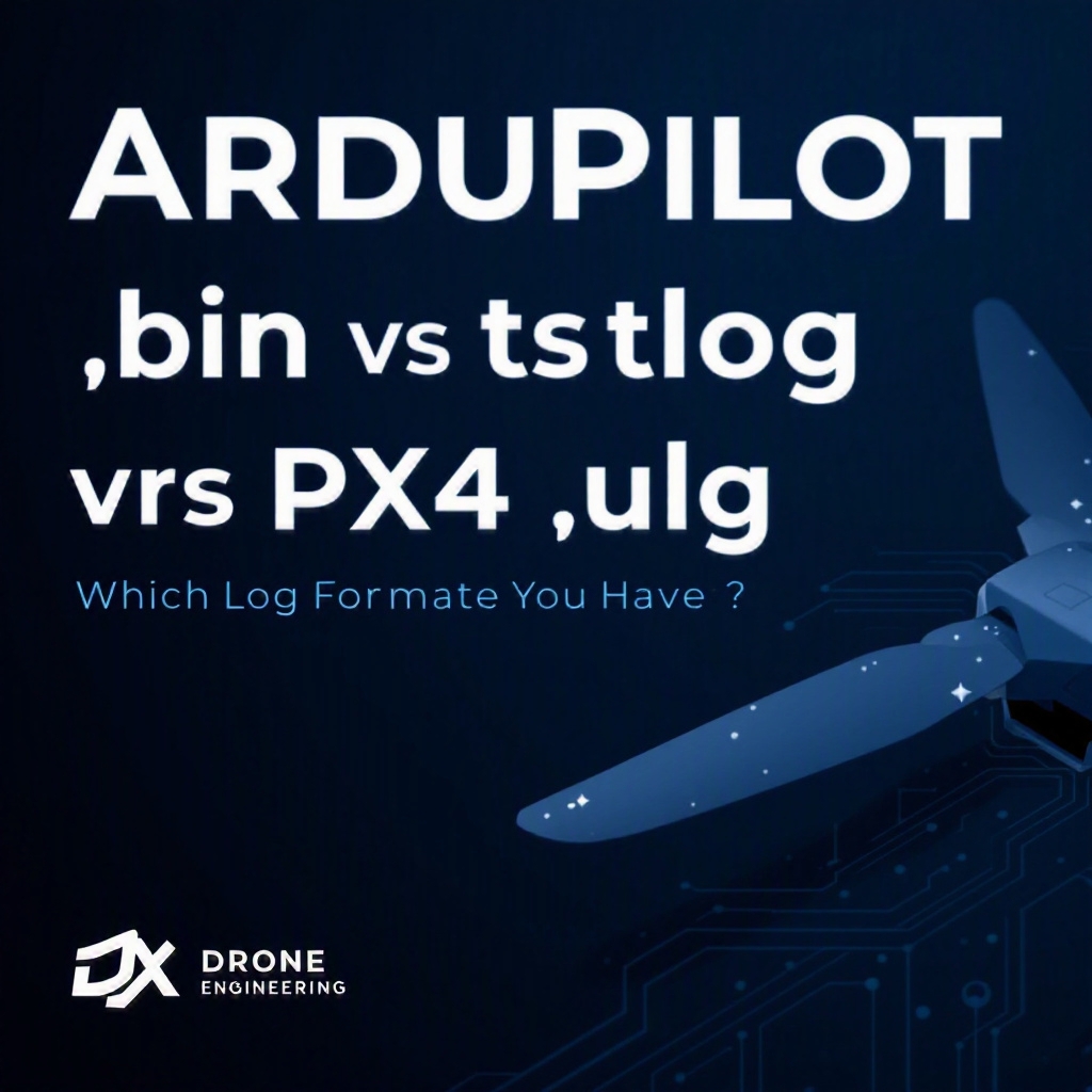 ArduPilot .bin vs .tlog vs PX4 .ulg — Which Log Format Do You Have?