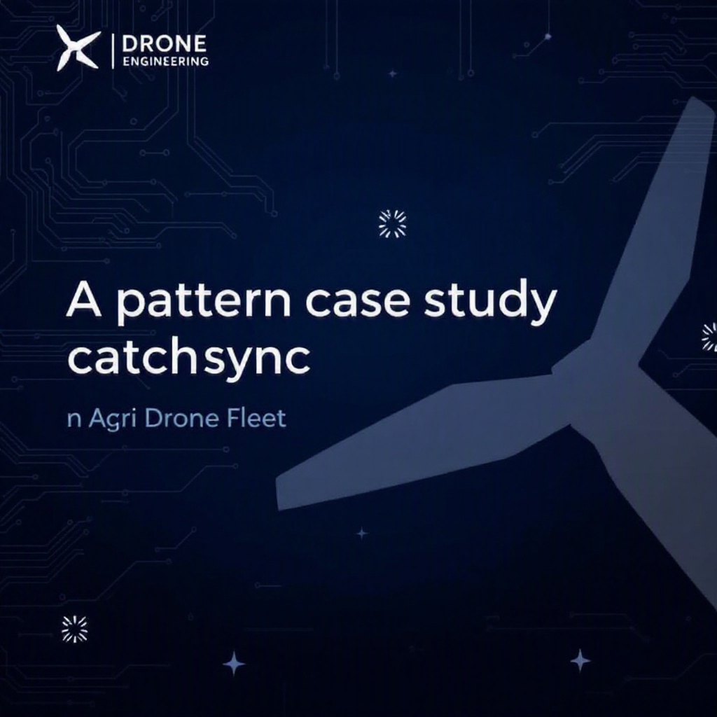 A Pattern Case Study — Catching Recurring ESC Desync in an Agri Drone Fleet