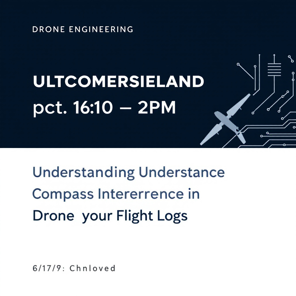 Understanding Compass Interference in Drone Flight Logs