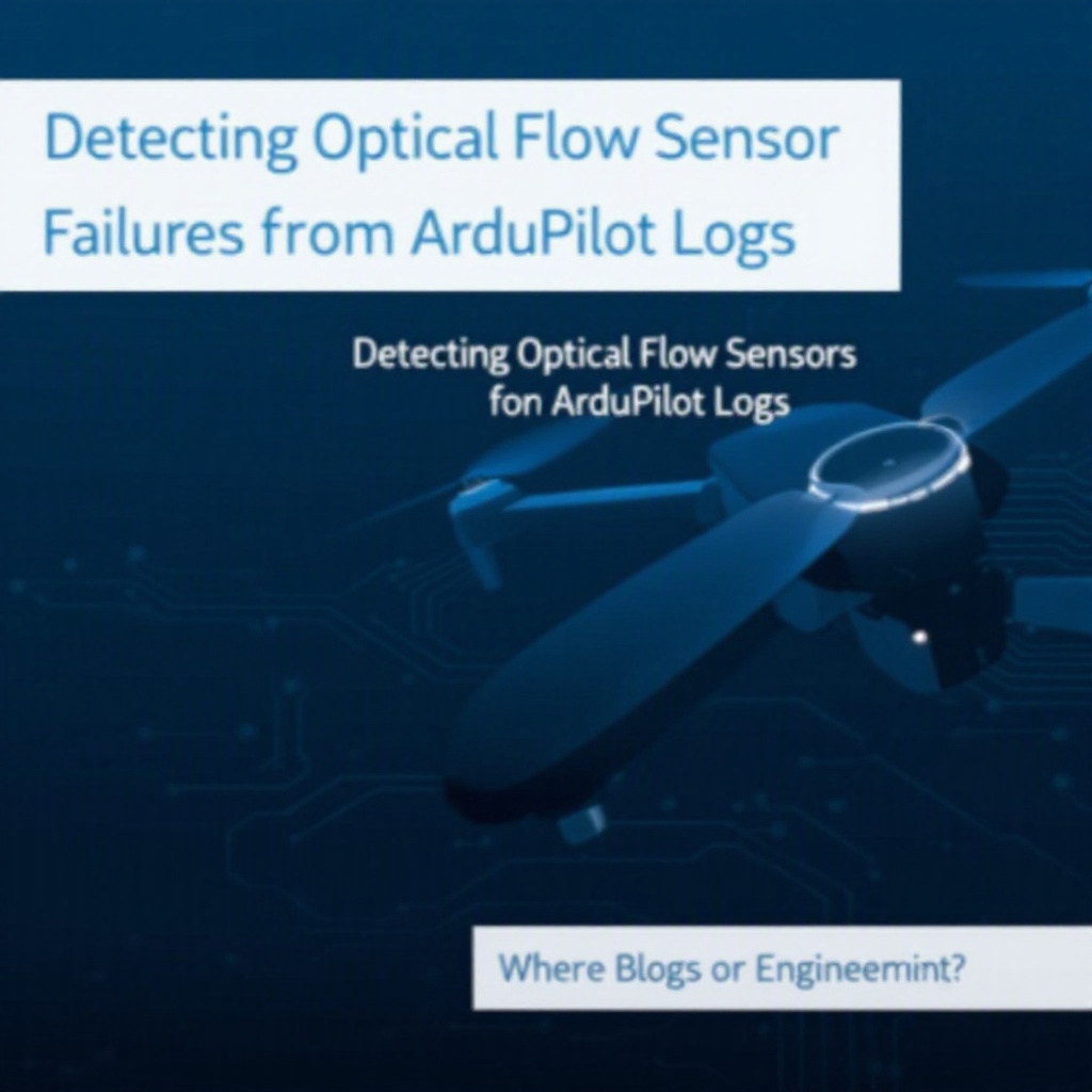 Detecting Optical Flow Sensor Failures in ArduPilot Logs