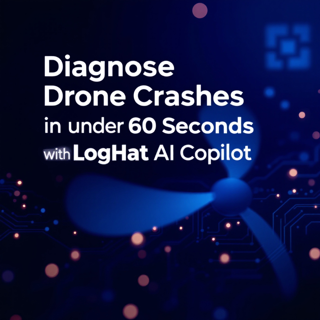 Diagnose Drone Crashes in Under 60 Seconds with LogHat AI Copilot