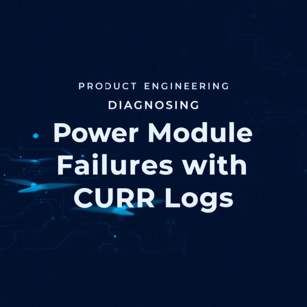 Diagnosing Power Module Failures with ArduPilot CURR Logs