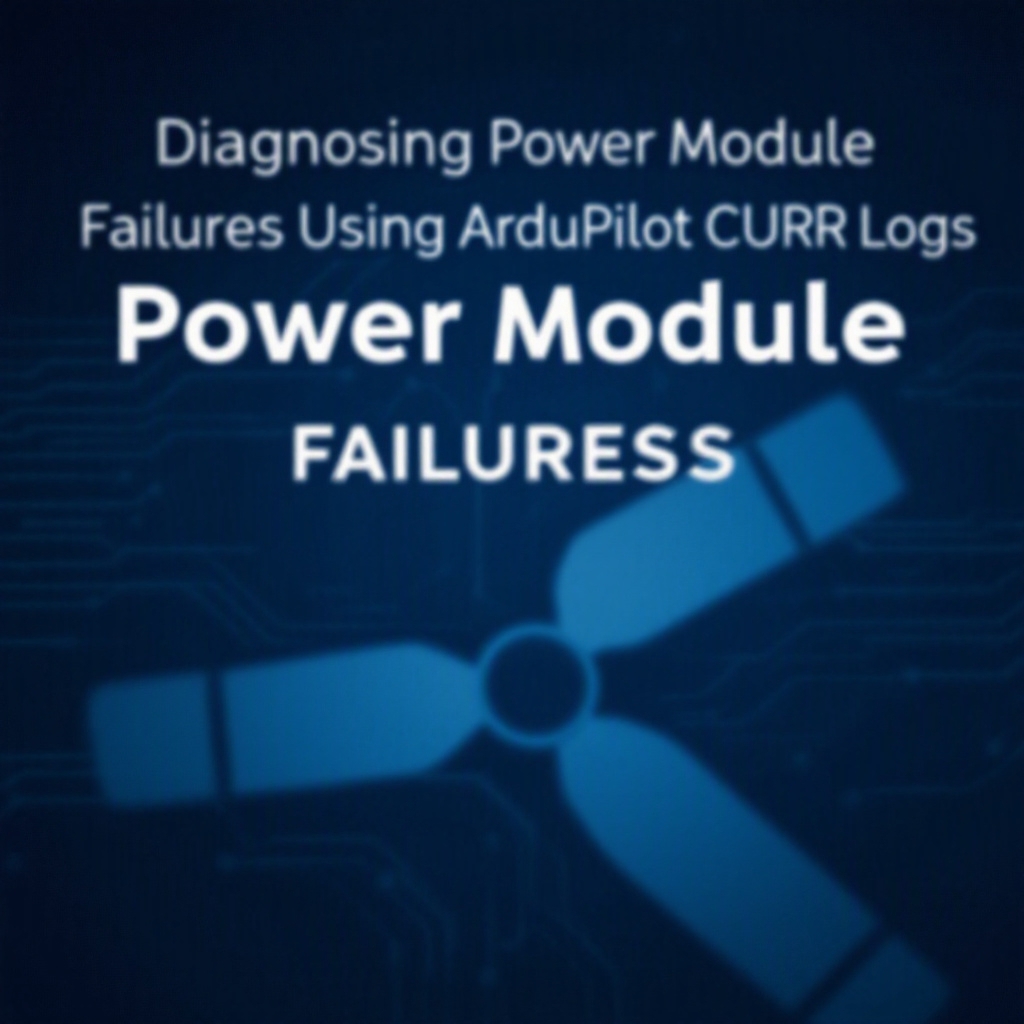 Diagnosing Power Module Failures Using ArduPilot CURR Logs