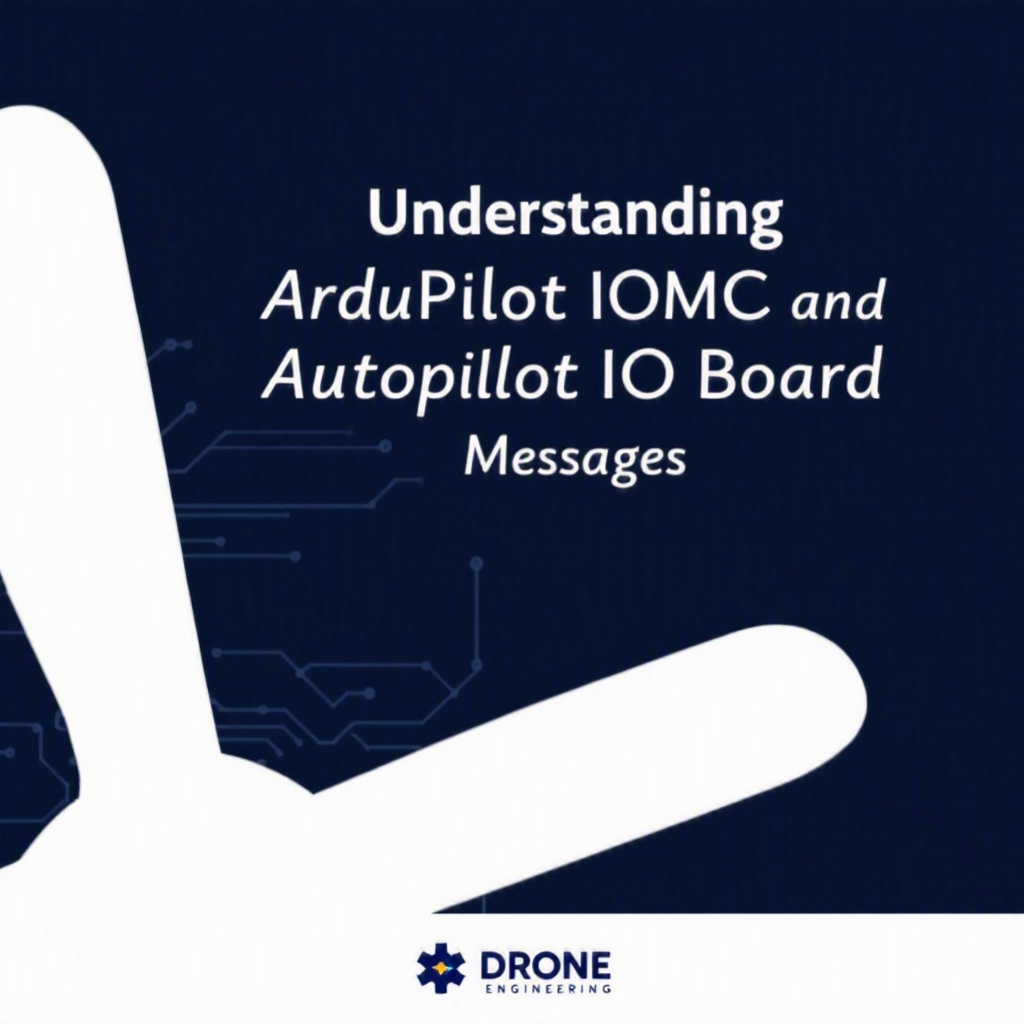 Understanding ArduPilot IOMC and Autopilot IO Board Health Messages